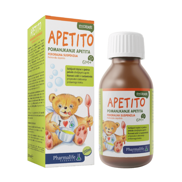 Fitobimbi Apetito, peroralna suspenzija