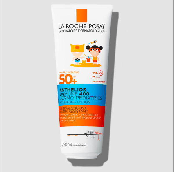 LRP Anthelios UVMUNE 400 dermo-pediatrics vlažilni losjon SPF 50+, 250ml