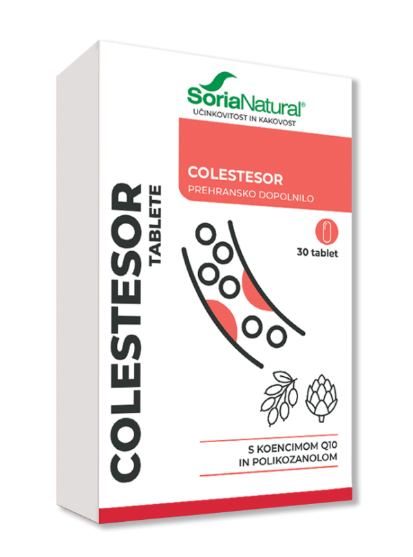 Soria Natural Colestesor, 30 tablet