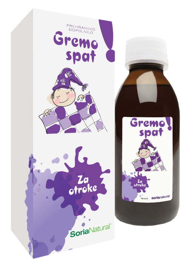 Soria Natural Gremo spat!, sirup za otroke