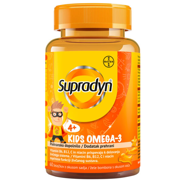 Supradyn® Kids Omega-3, 60 želejčkov